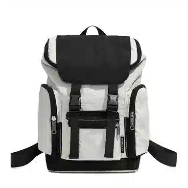 醇龙 户外轻便大容量背包百搭撞色旅行校园 尼龙 双肩包 常规 男女同款情侣款 多色