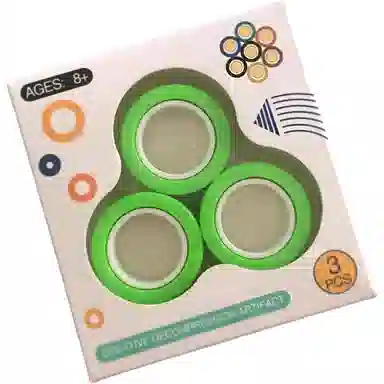 万格 磁力戒指 指尖陀螺