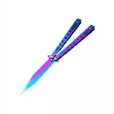 绒绒熊 未开刃折叠蝴蝶刀 其他静态模型