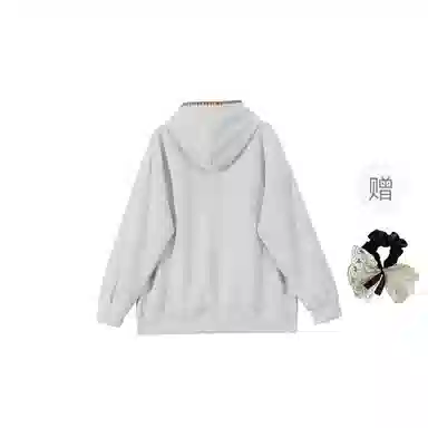 涂诗菲 宽松连帽长袖卫衣 女款