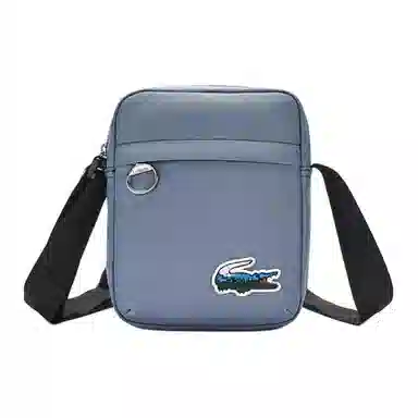 Lacoste Crossbody Bag Gray Blue