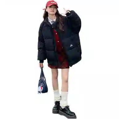 思蓓儿 百搭时尚长袖棉服 女款