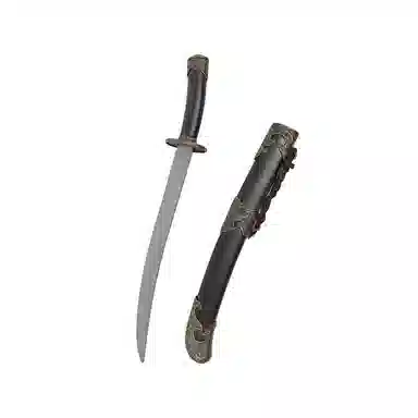 天字号 小盛世清刀 不锈钢刀身 迷你小兵器 其他静态模型