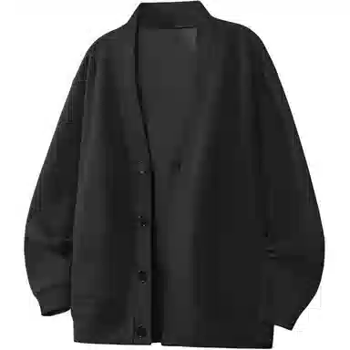 【dme】 港风休闲纽扣开衫大码卫衣自在舒适感外套衬衫 男女同款