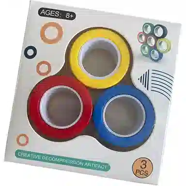 万格 磁力戒指 指尖陀螺