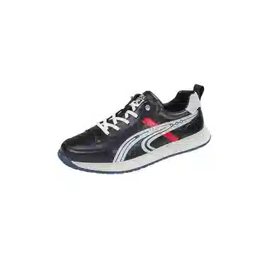 SENJIALUO Casual Leather Sneakers