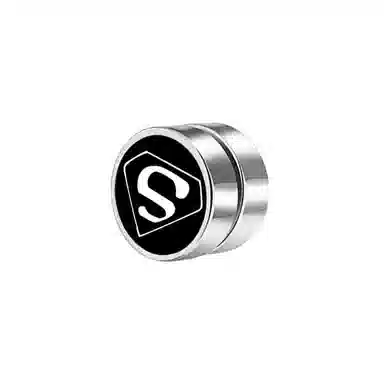 【12星座系列】 千桐 韩版无耳洞磁力个性 合金 耳夹 男女同款情侣款