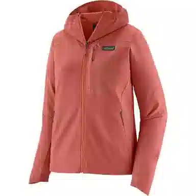 patagonia R1 Crossstrata Hoody Logo