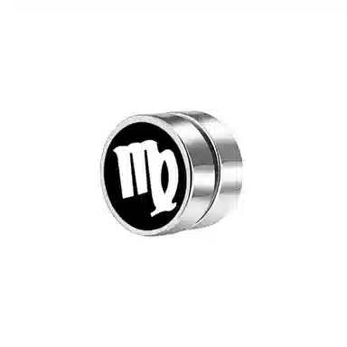 【12星座系列】 零界 韩版无耳洞磁力个性磁石 合金 耳夹 男女同款情侣款