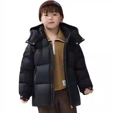 鸭鸭羽绒服 立领宽松 儿童款