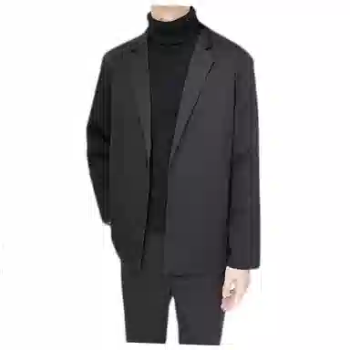 纯色简约两粒扣多季百搭休闲西服外套西装 男女同款