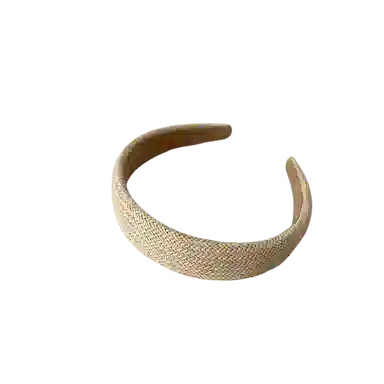 希铃 百搭气质纯色编织款 棉麻 发箍 女款