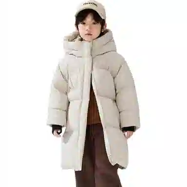 鸭鸭羽绒服 宽松简约风 青少年