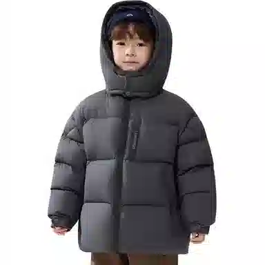 鸭鸭羽绒服 立领宽松 儿童款