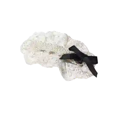 希铃 超仙气质蝴蝶结#好运 蕾丝 发夹 女款