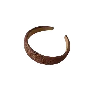 希铃 百搭气质纯色编织款 棉麻 发箍 女款