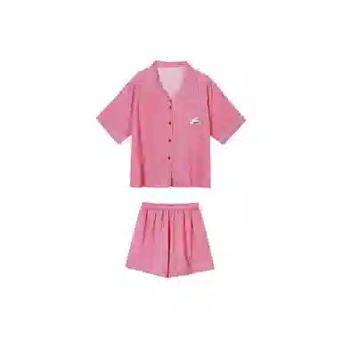 顶瓜瓜 条纹印花休闲舒适风格家居服睡衣套装 女款