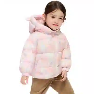 鸭鸭羽绒服 百搭时尚长袖 儿童款