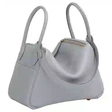 HERMES Lindy 26 Clemence 8U Bleu Glacier