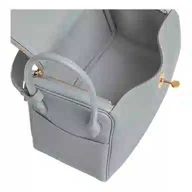 HERMES Lindy 26 Clemence 8U Bleu Glacier