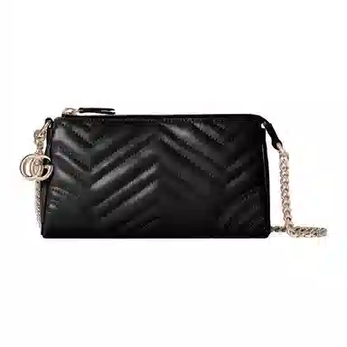 Gucci GG Marmont Small Shoulder Bag Black
