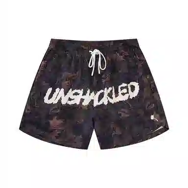 美式复古潮牌四季透气速干休闲运动短裤篮球裤 男女同款