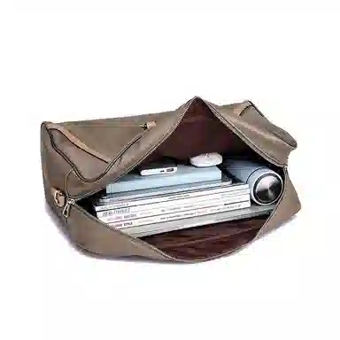 Ace Paul Canvas Tote Bag Khaki/Black