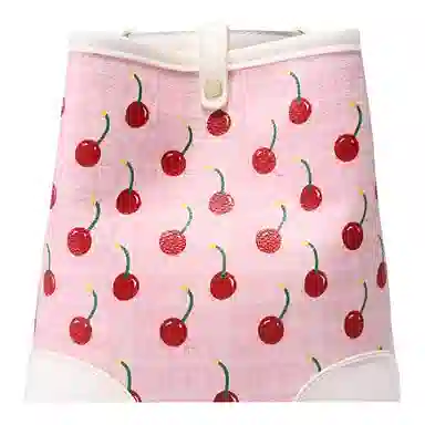 Miffy Cherry Print Bucket Bag Pink