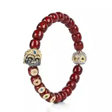 钰澜文玩 五路财神系列「龙虎玄坛真君·赵公明·五帝降瑞」盘玩转运珠#好运 星月菩提 手串 男女同款情侣款