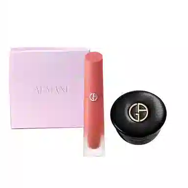 阿玛尼 七夕限定口红气垫彩妆套装 清透气色