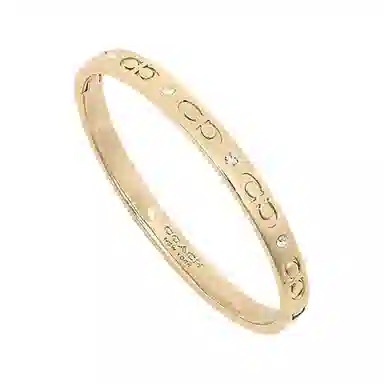 COACH Original Design Metal Bracelet Gold