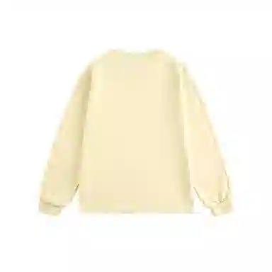 花蔓色 宽松圆领休闲长袖卫衣 女款