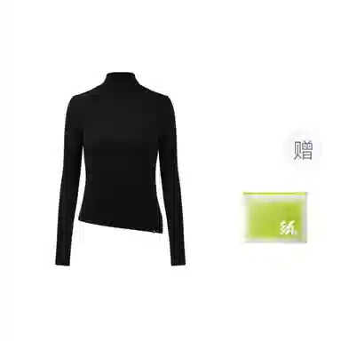 半练 保暖内搭纯色简约打底衣 女款