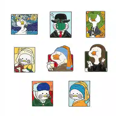 Ruhua Dream Quirky Duck Badge