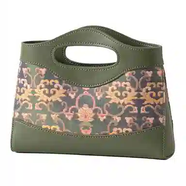 上海故事 真丝单肩斜挎包包时尚 桑蚕丝 手提包 小号 女款 多色