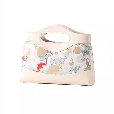 上海故事 真丝单肩斜挎包包时尚 桑蚕丝 手提包 小号 女款 多色