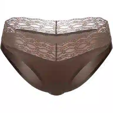 小甜崽 纯色蕾丝性感三角内裤 女款