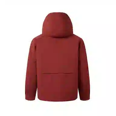 鸭鸭 新山系系列 纯色连帽厚款羽绒服 男女同款