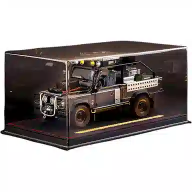 星星科教 路虎卫士 收藏车模