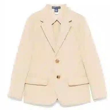 Polo Ralph Lauren FW24 Solid Blazer Jacket Kids Beige