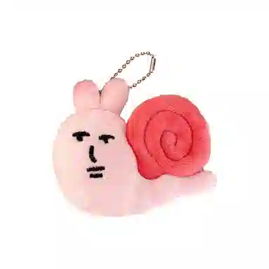 祎步康 捣蛋小猫粉红兔蜗牛玩偶创意搞怪公仔 毛绒 挂件 男女同款情侣款