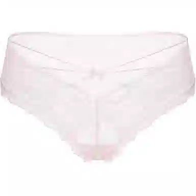 小甜崽 纯色蕾丝镂空性感三角内裤 女款