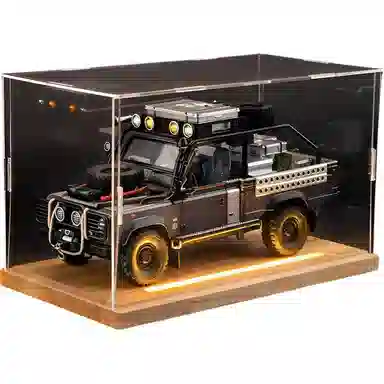 星星科教 路虎卫士 收藏车模