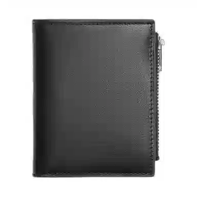 ZARA Origins Leather Wallet Black