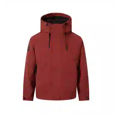 鸭鸭 新山系系列 纯色连帽厚款羽绒服 男女同款