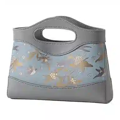 上海故事 真丝单肩斜挎包包时尚 桑蚕丝 手提包 小号 女款 多色