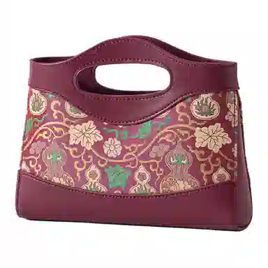 上海故事 真丝单肩斜挎包包时尚 桑蚕丝 手提包 小号 女款 多色