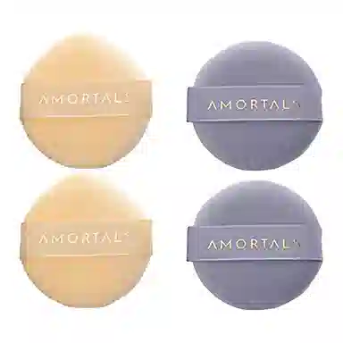 尔木萄  星云散粉套装粉扑 打底不吃粉易上妆 三枚