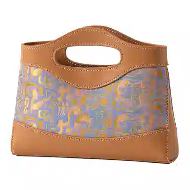 上海故事 真丝单肩斜挎包包时尚 桑蚕丝 手提包 小号 女款 多色