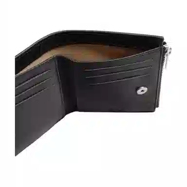 ZARA Origins Leather Wallet Black